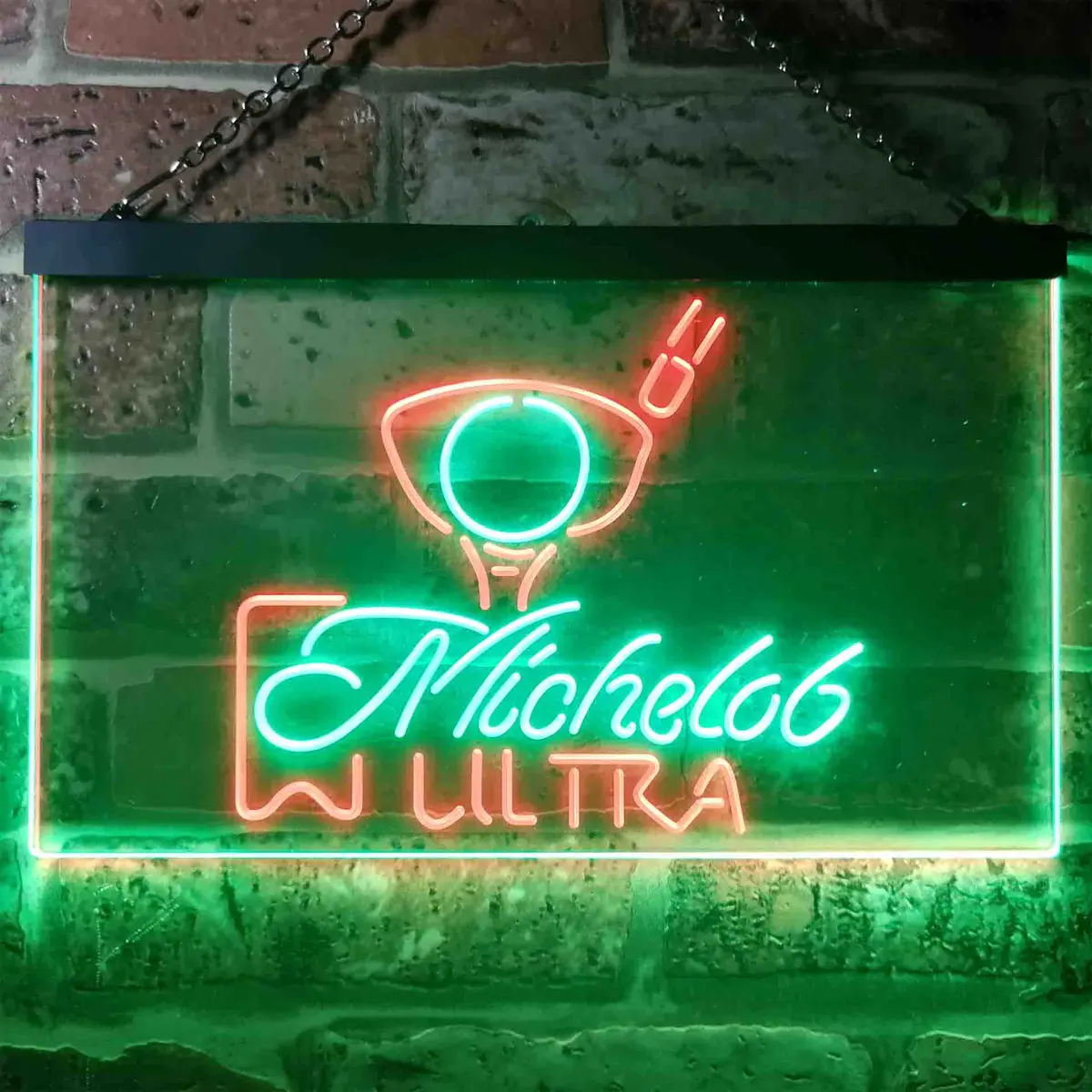 Michelob Ultra Golf Ball Home Bar Neon Light Led Sign 13