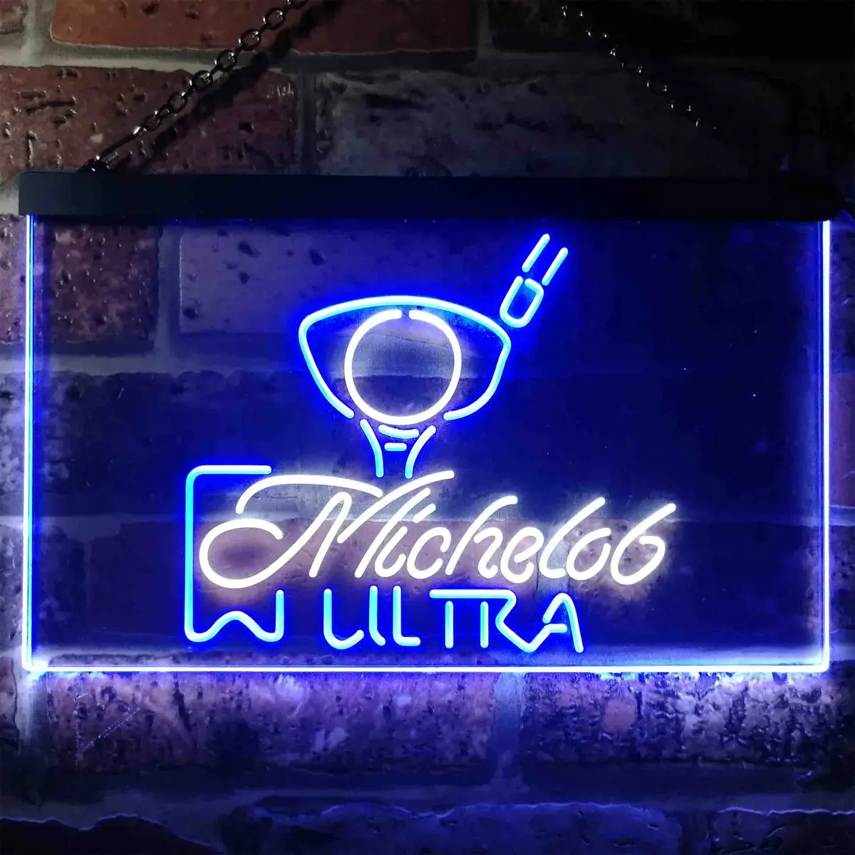 Michelob Ultra Golf Ball Home Bar Neon Light Led Sign 1