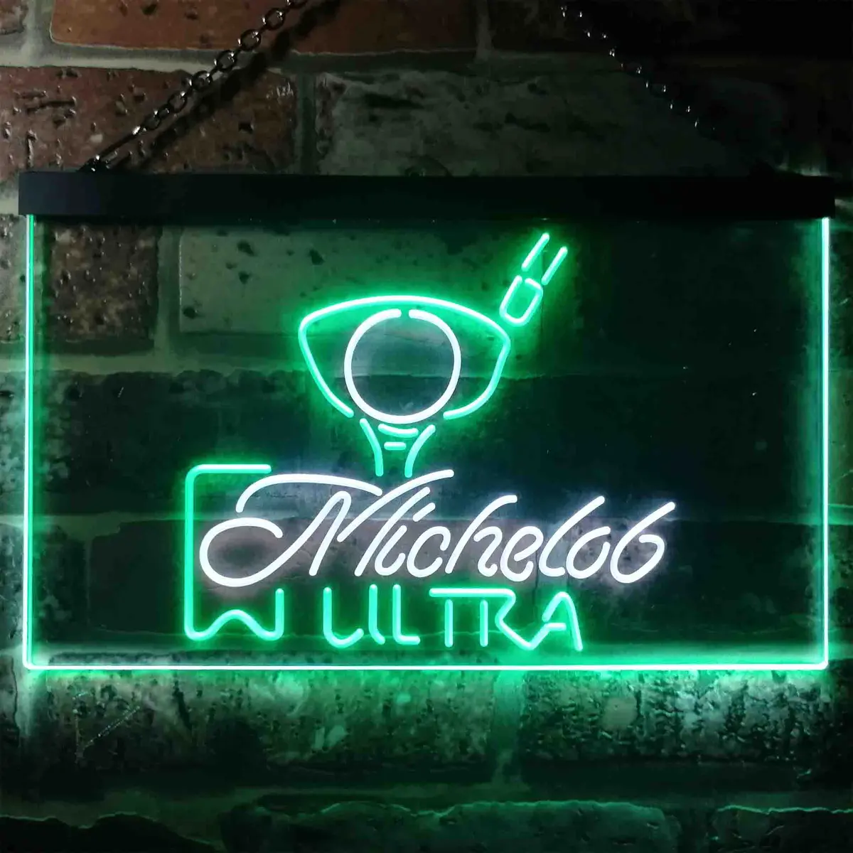 Michelob Ultra Golf Ball Home Bar Neon Light Led Sign 2