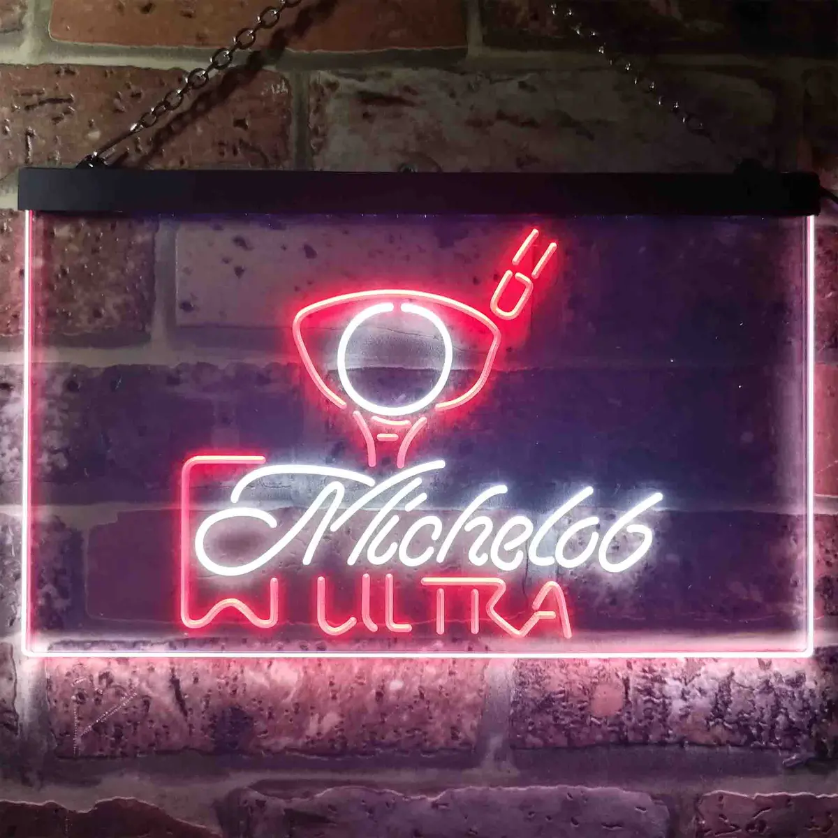 Michelob Ultra Golf Ball Home Bar Neon Light Led Sign 10