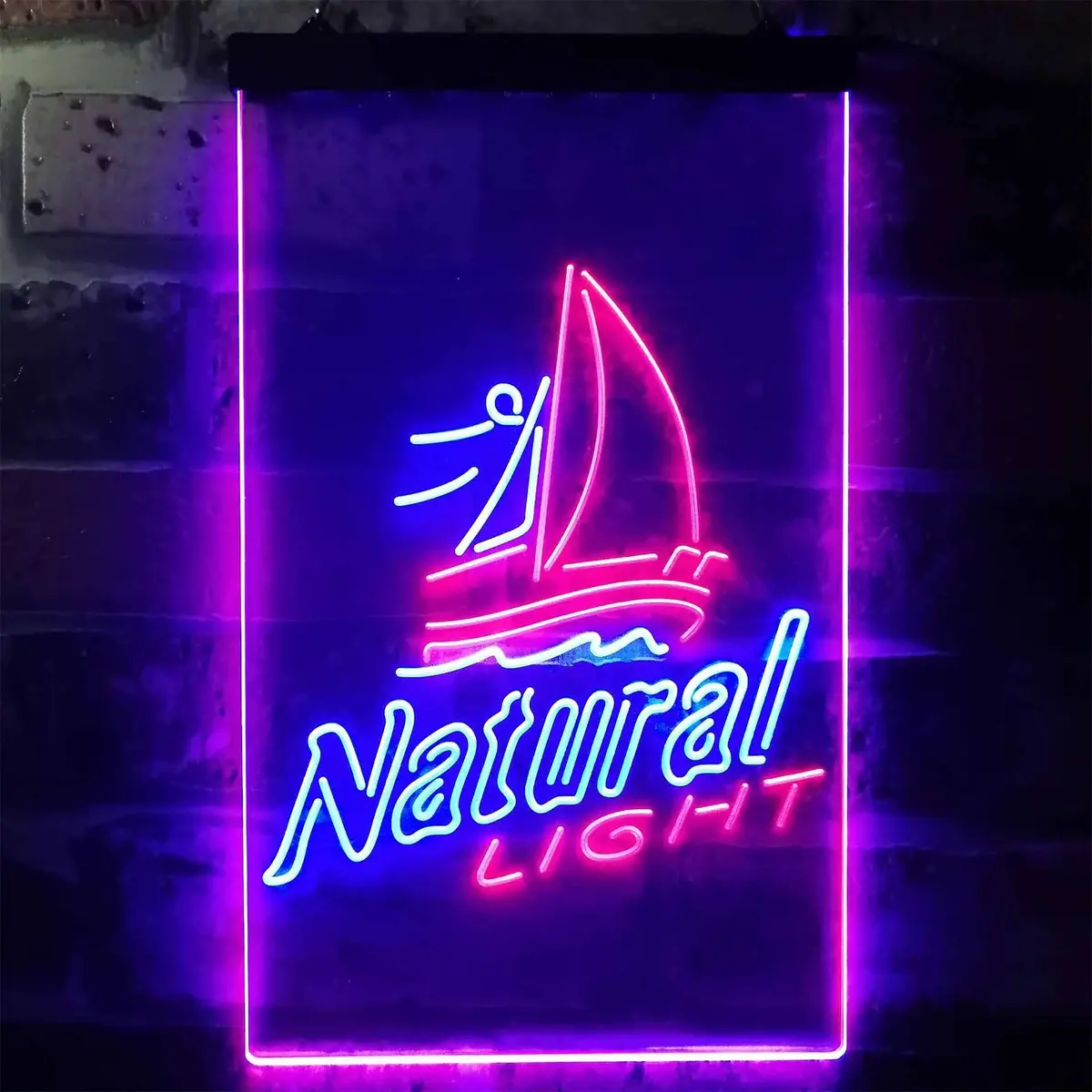 Natural Light Sailboat Neon-Like Led Sign 1