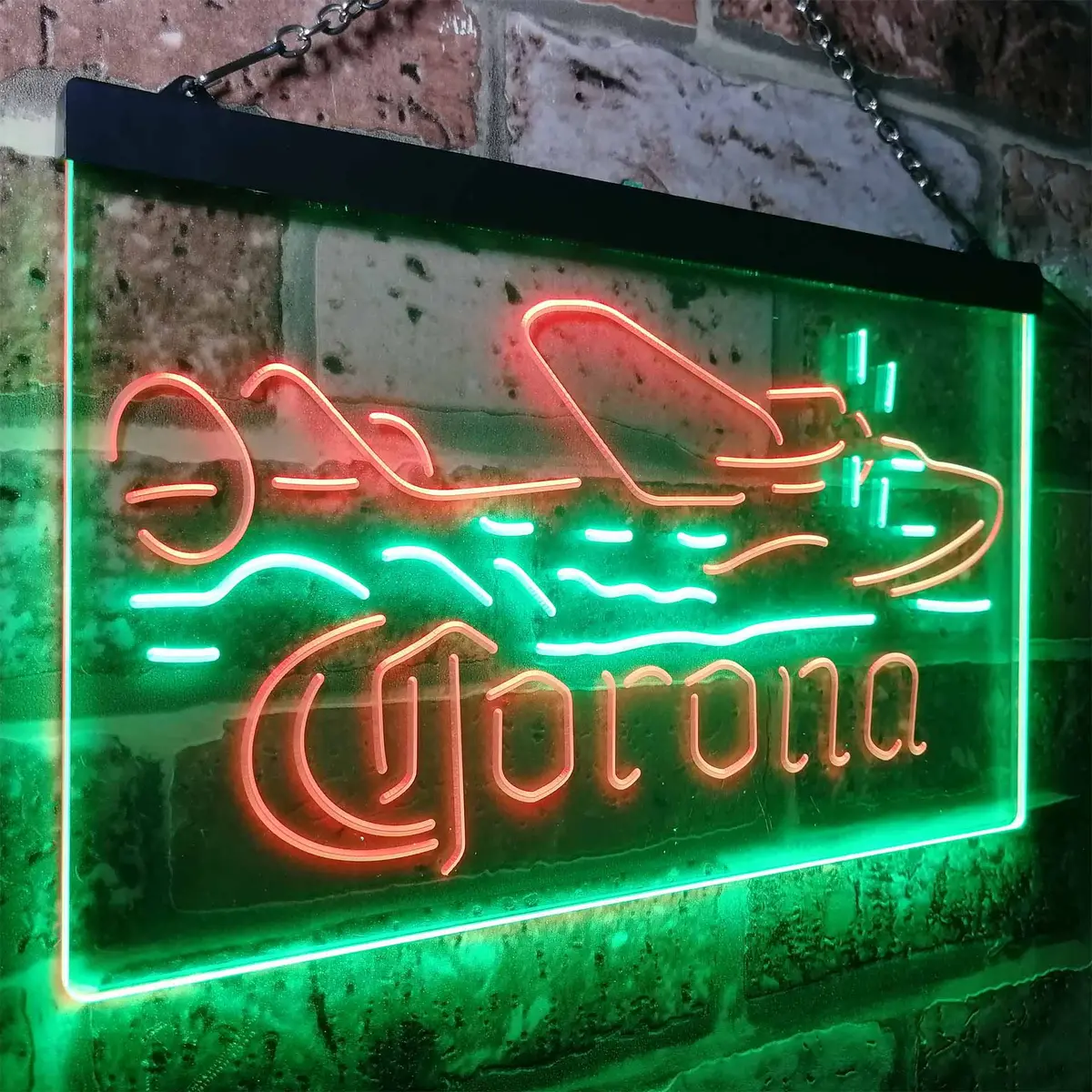 Corona Seaplane Hydroplane Neon-Like Led Sign 14