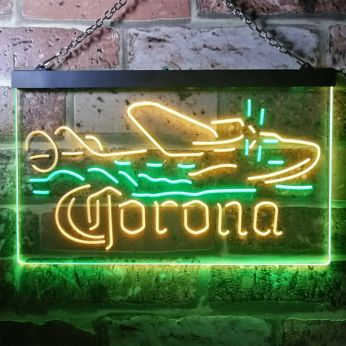 Corona Seaplane Hydroplane Neon-Like Led Sign 7