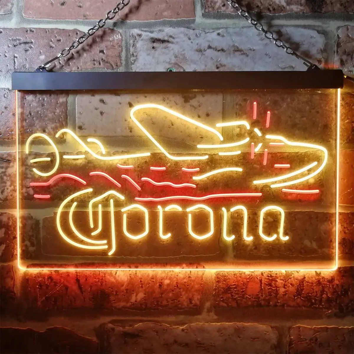 Corona Seaplane Hydroplane Neon-Like Led Sign 13