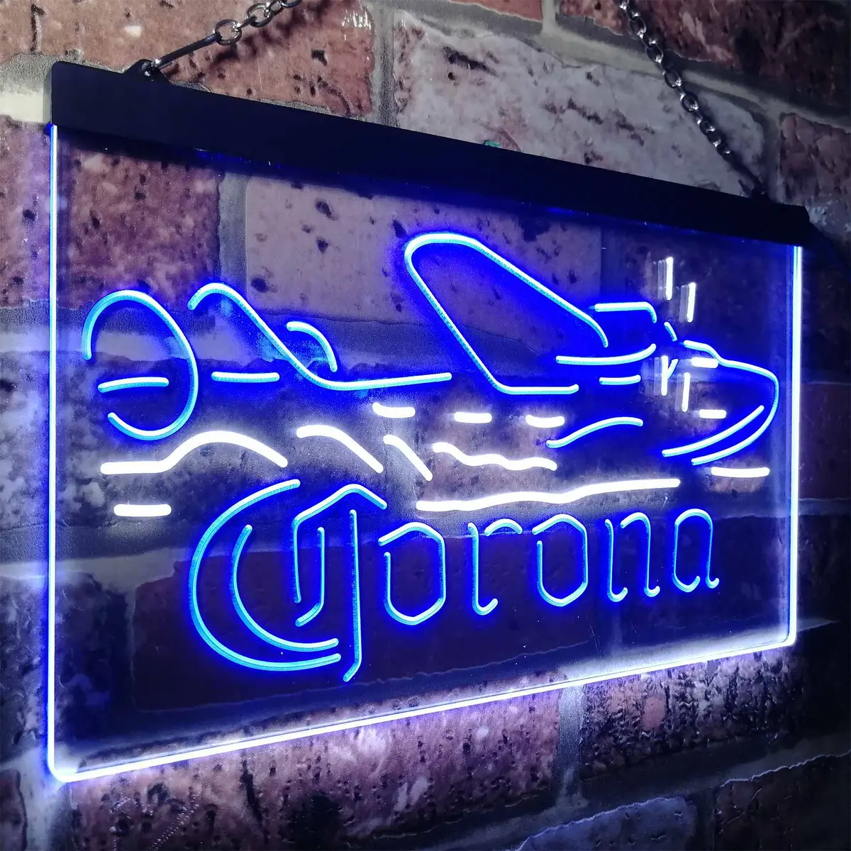 Corona Seaplane Hydroplane Neon-Like Led Sign 15