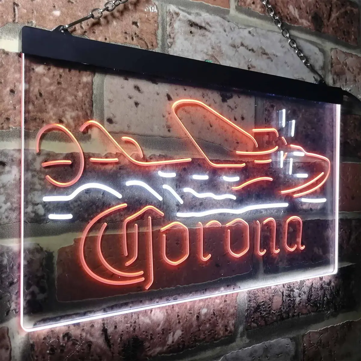 Corona Seaplane Hydroplane Neon-Like Led Sign 18