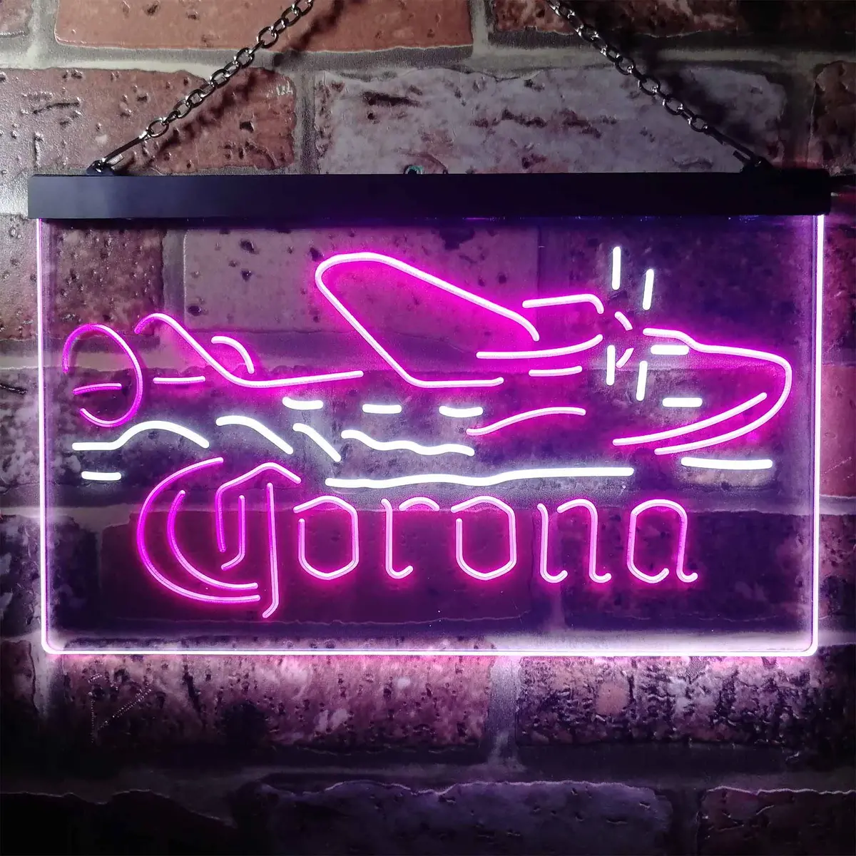 Corona Seaplane Hydroplane Neon-Like Led Sign 6