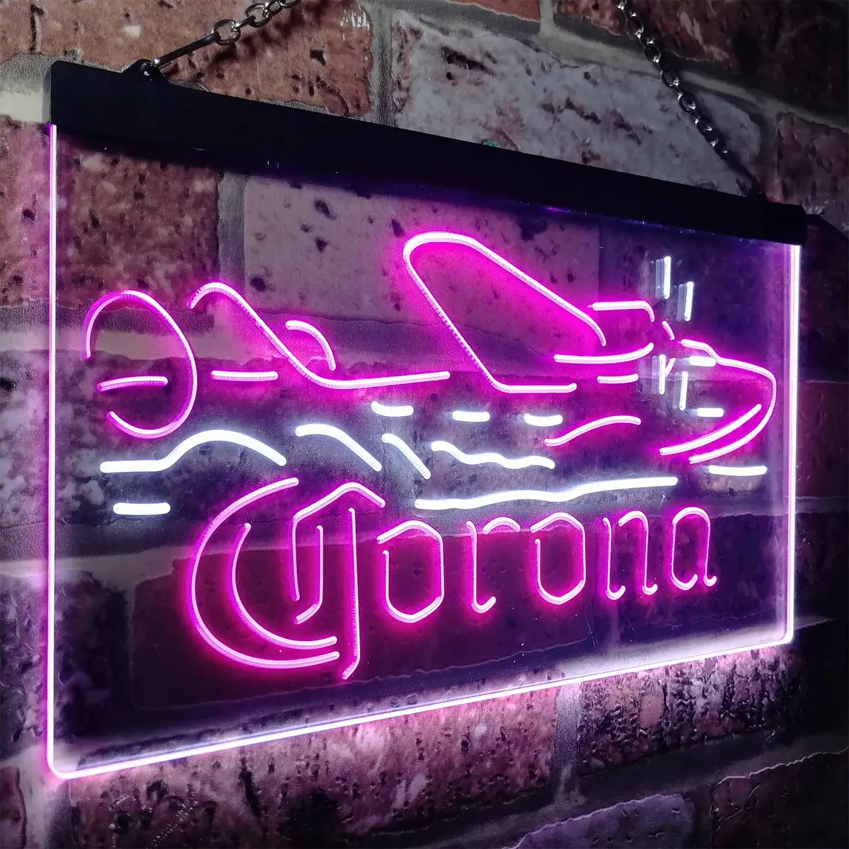 Corona Seaplane Hydroplane Neon-Like Led Sign 19