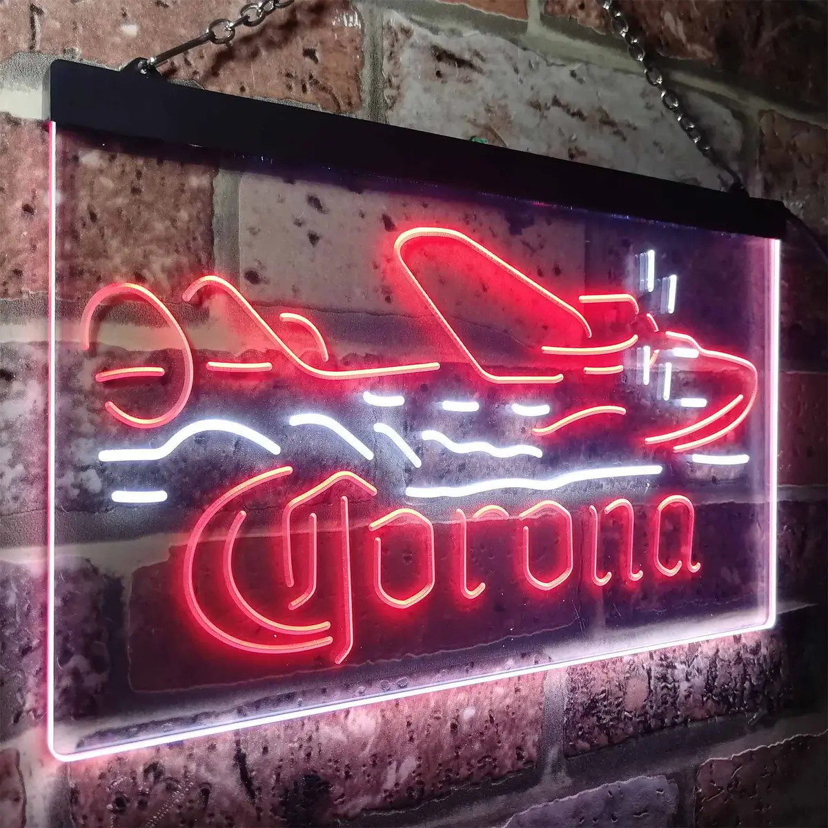 Corona Seaplane Hydroplane Neon-Like Led Sign 17