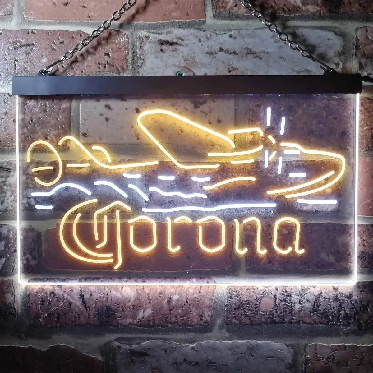 Corona Seaplane Hydroplane Neon-Like Led Sign 10