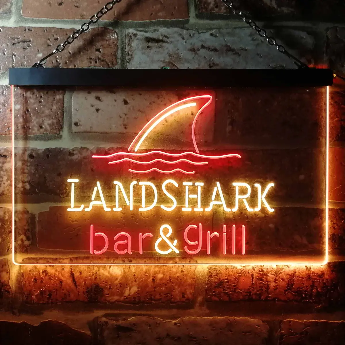 Landshark Bar And Grill Home Bar Neon Light Led Sign 1