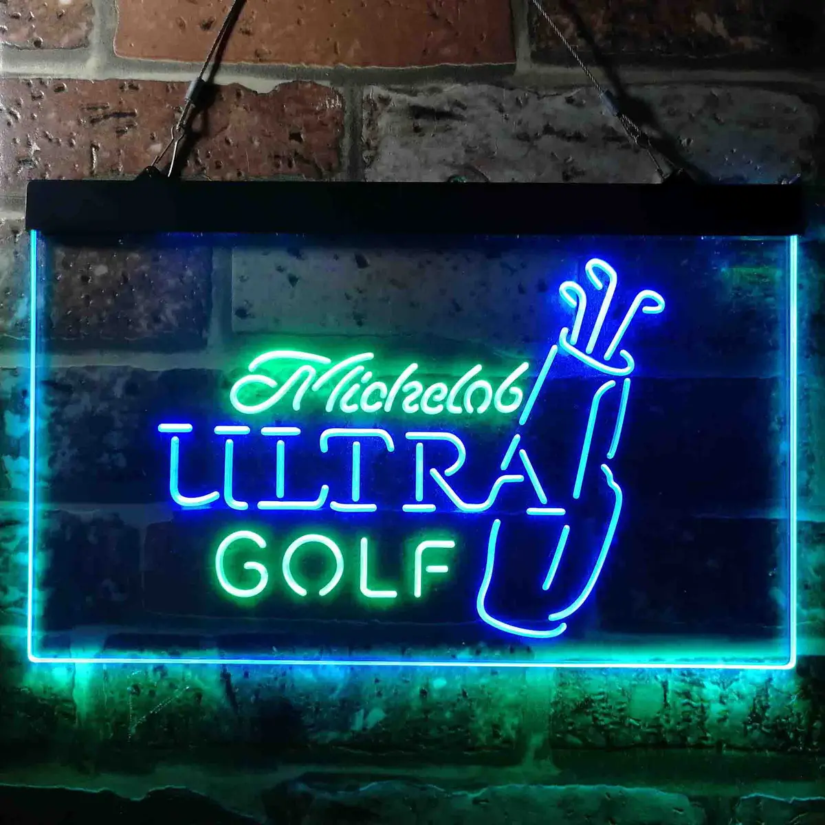 Michelob Ultra Golf Bag Home Bar Neon Light Led Sign 4