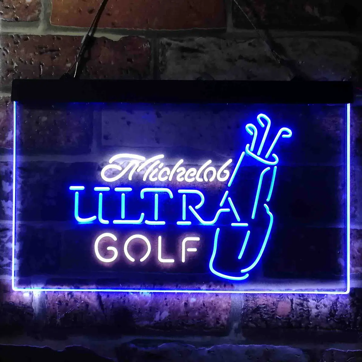 Michelob Ultra Golf Bag Home Bar Neon Light Led Sign 13