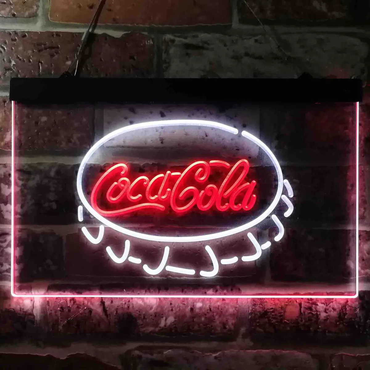 Coca Cola Coke Bottle Cap Bar Neon-Like Led Sign 1