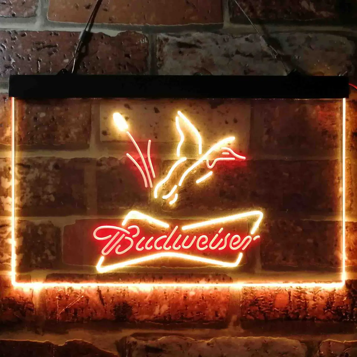 Budweiser Duck Hunting Home Bar Neon Light Led Sign 1