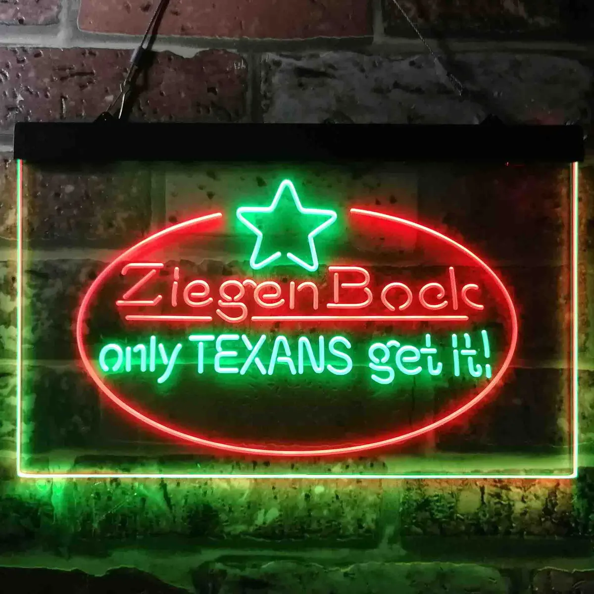 Ziegenbock Amber Only Texans Get It Neon-Like Led Sign 7