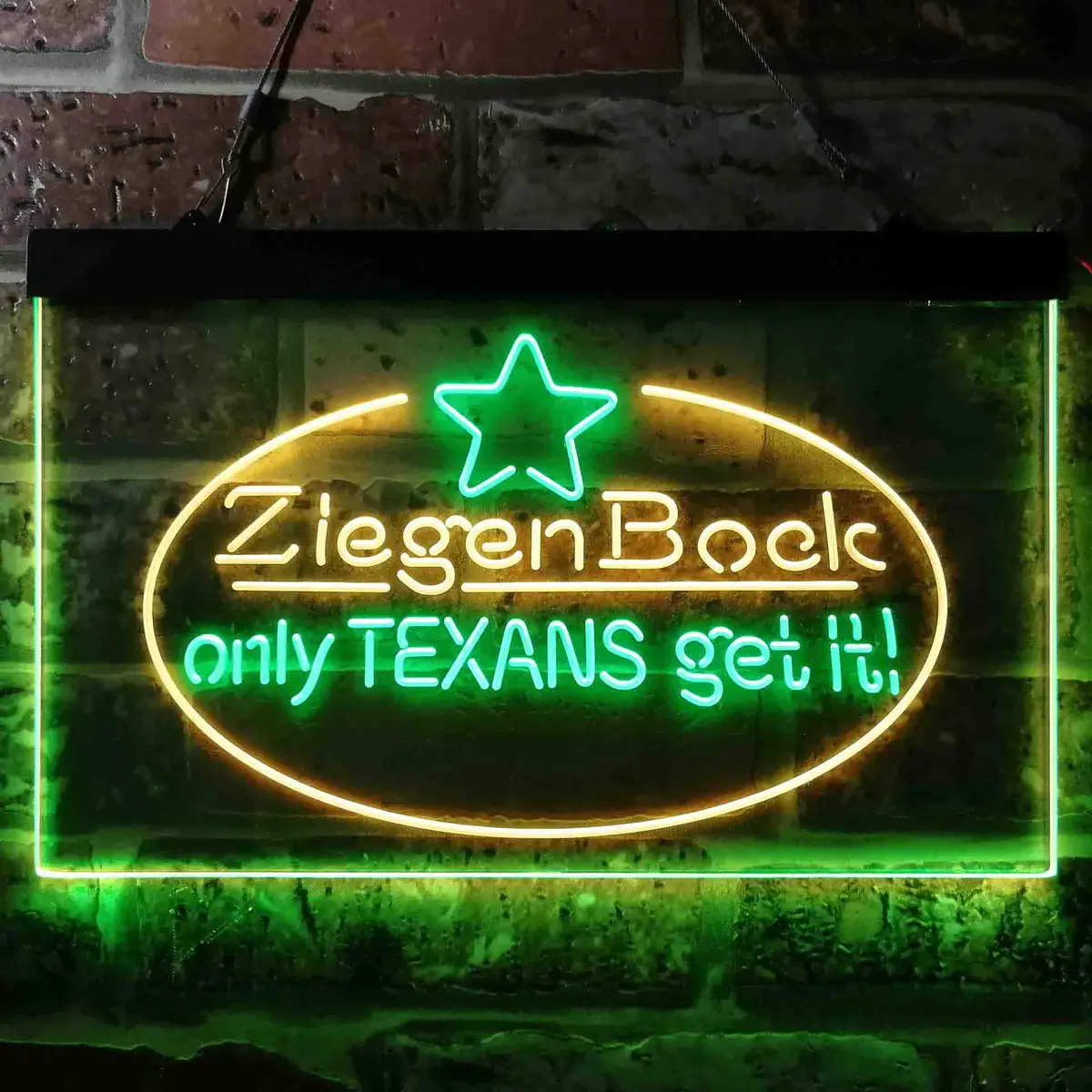 Ziegenbock Amber Only Texans Get It Neon-Like Led Sign 12