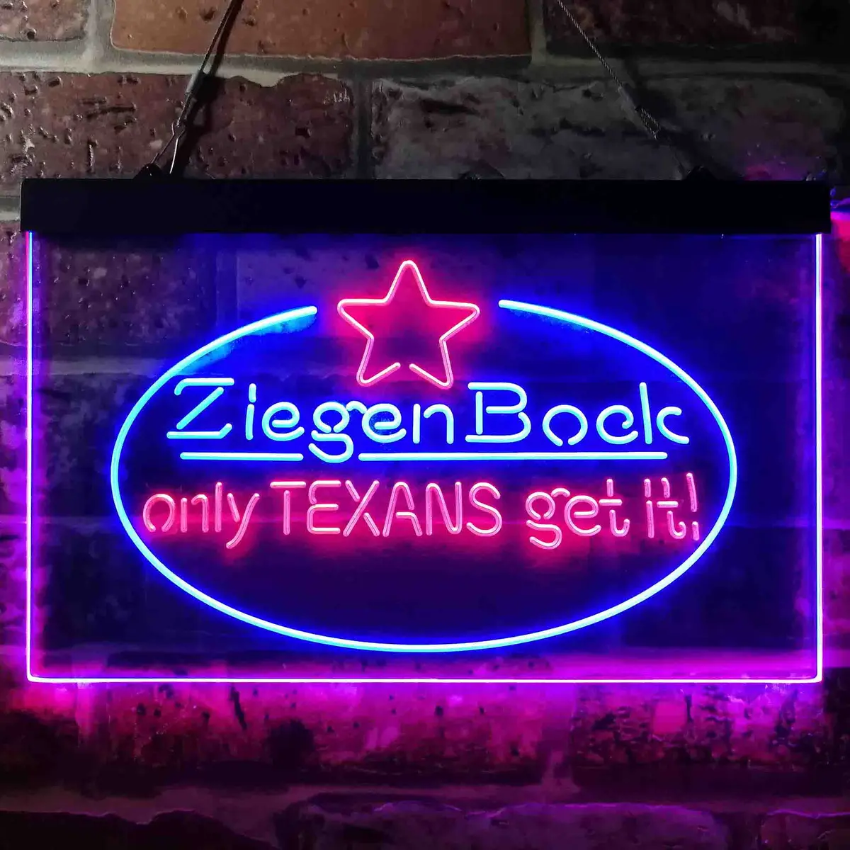Ziegenbock Amber Only Texans Get It Neon-Like Led Sign 10