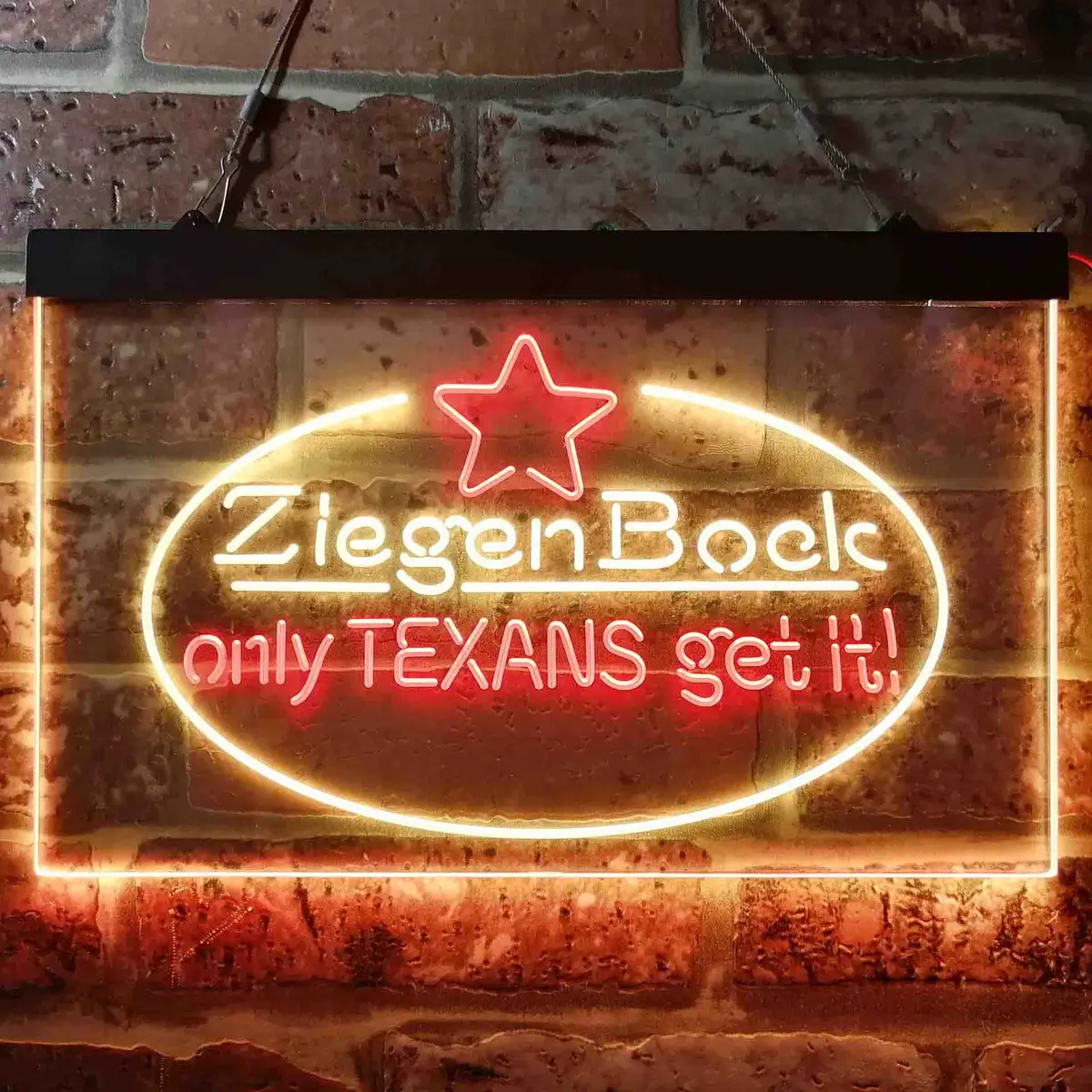 Ziegenbock Amber Only Texans Get It Neon-Like Led Sign 1