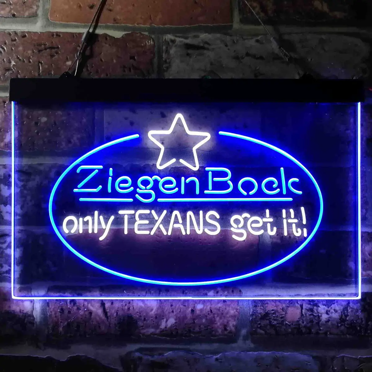 Ziegenbock Amber Only Texans Get It Neon-Like Led Sign 13