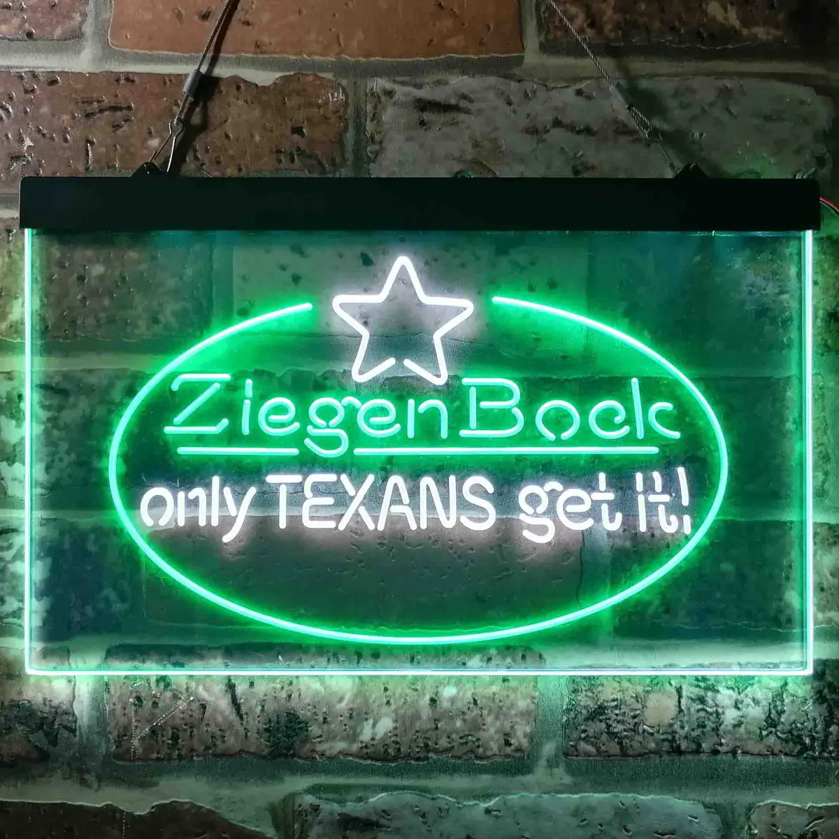 Ziegenbock Amber Only Texans Get It Neon-Like Led Sign 5