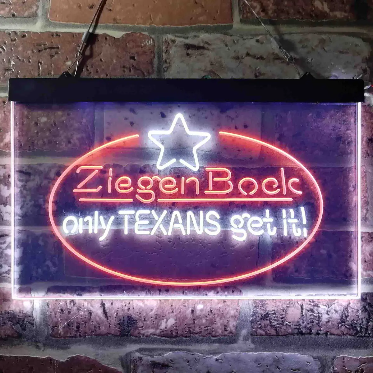Ziegenbock Amber Only Texans Get It Neon-Like Led Sign 11