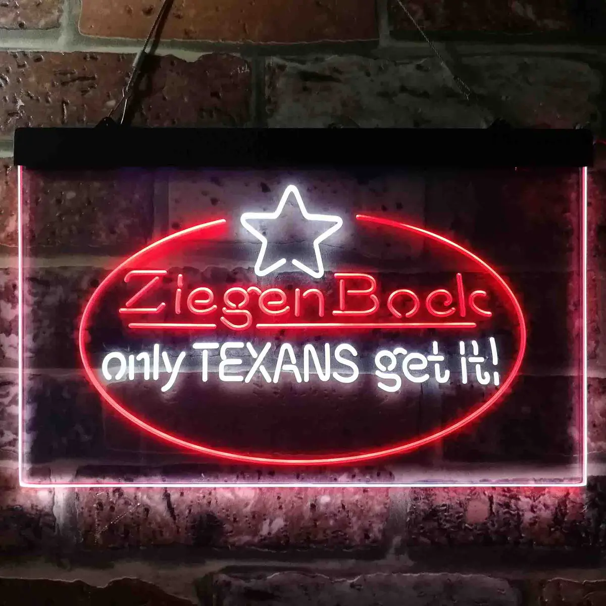 Ziegenbock Amber Only Texans Get It Neon-Like Led Sign 8