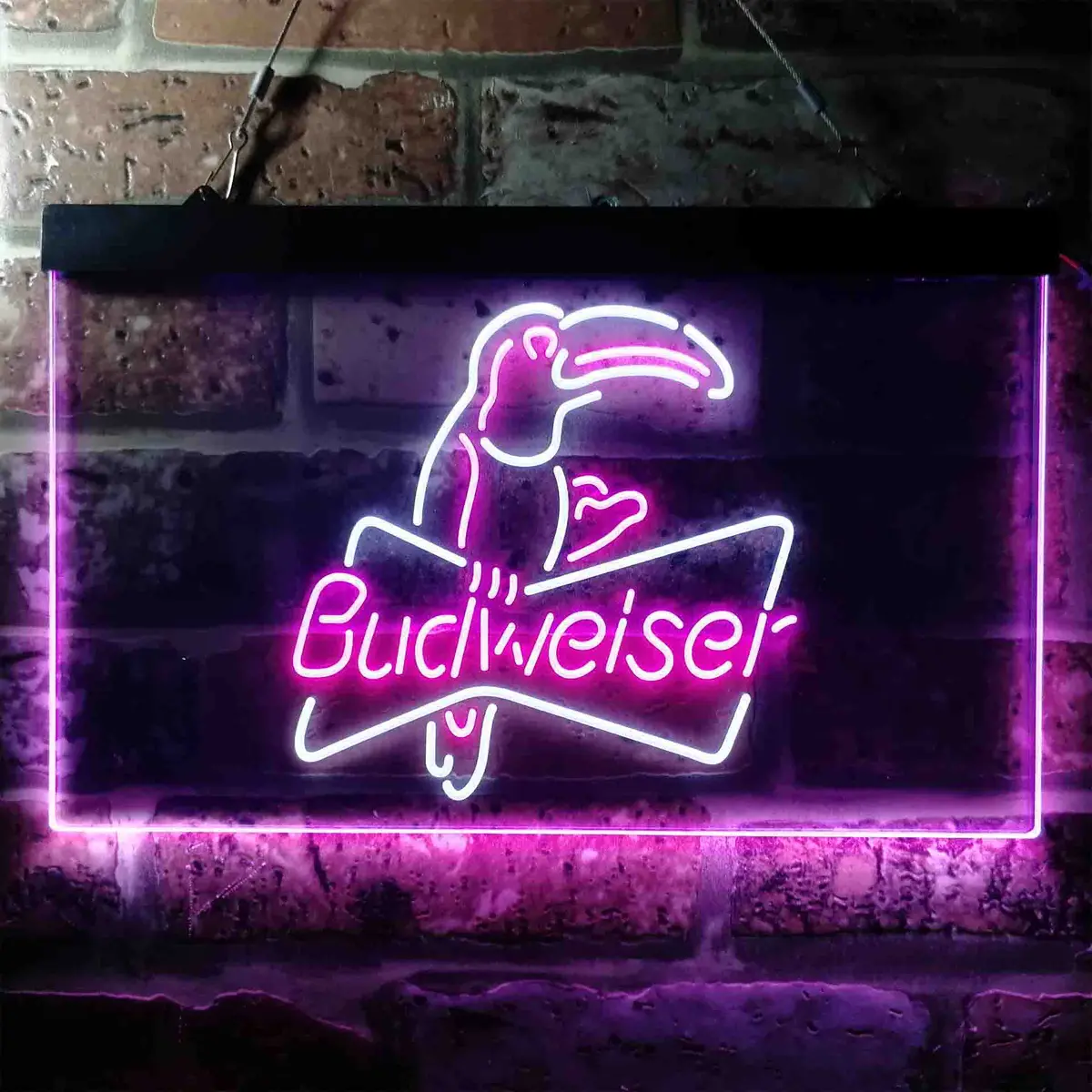 Budweiser Parrot Bar Neon-Like Led Sign 1