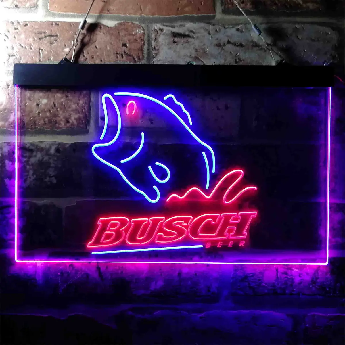 Busch Beer Fishing Camp Neon-Like Led Sign 7