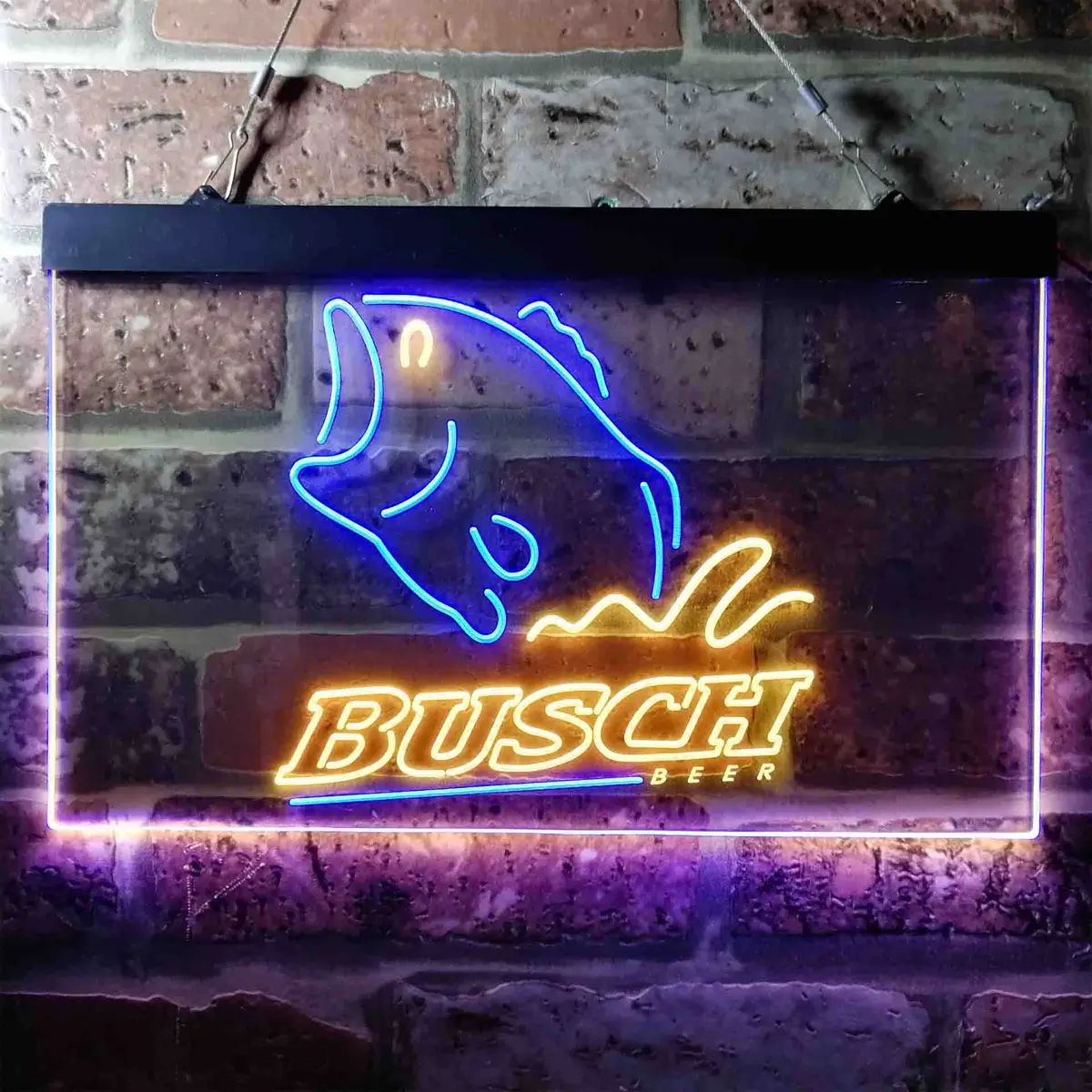 Busch Beer Fishing Camp Neon-Like Led Sign 11