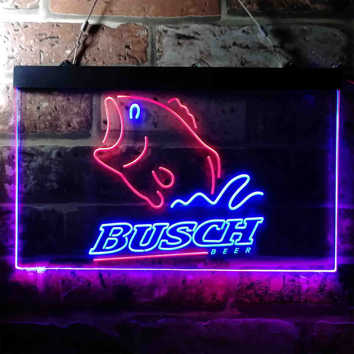 Busch Beer Fishing Camp Neon-Like Led Sign 3