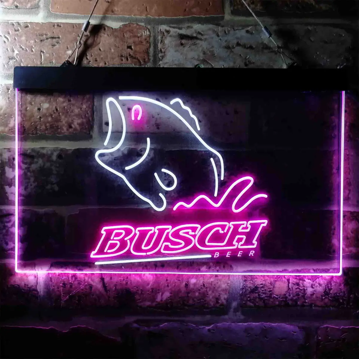Busch Beer Fishing Camp Neon-Like Led Sign 9