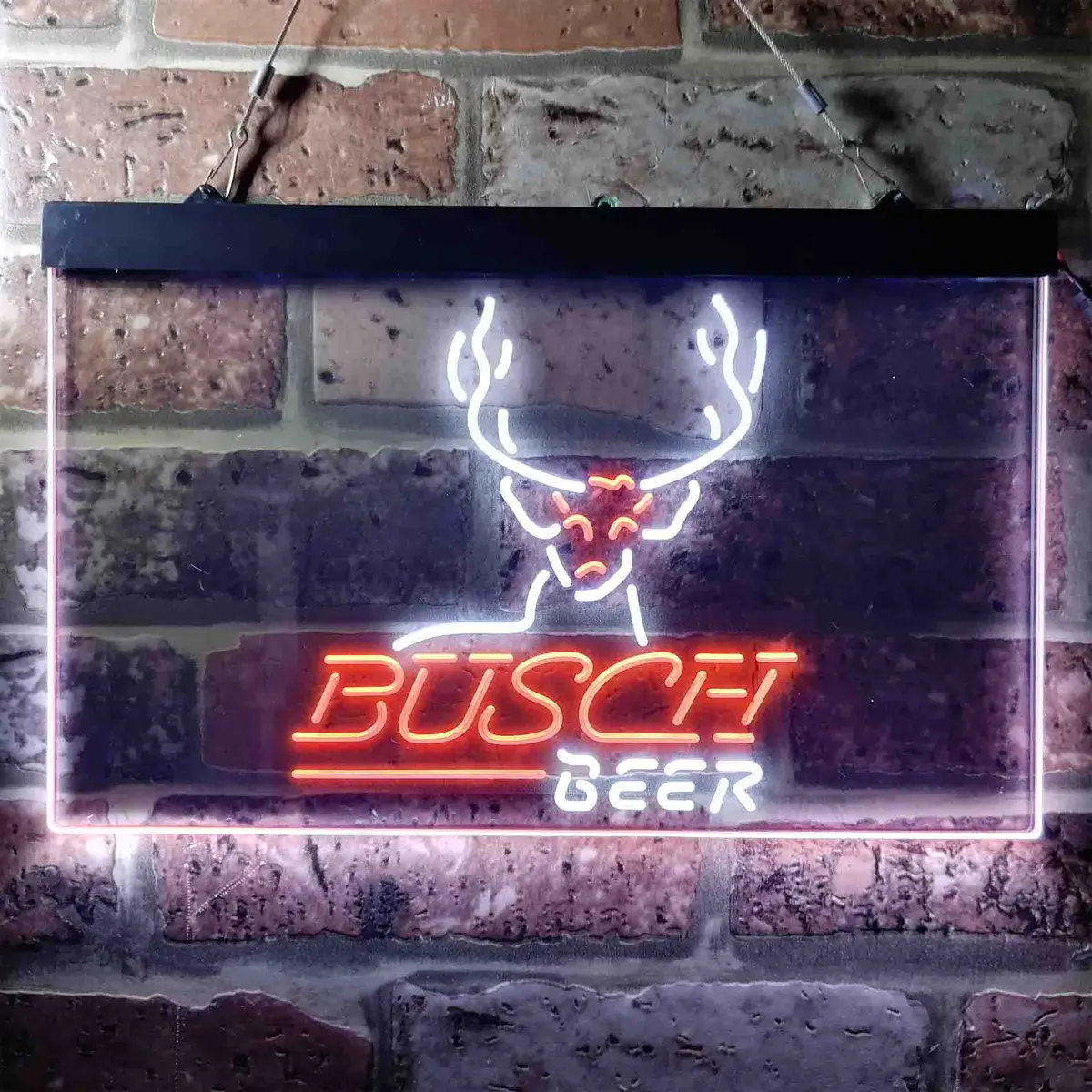 Busch Beer Cabin Deer Hunt Neon-Like Led Sign 3