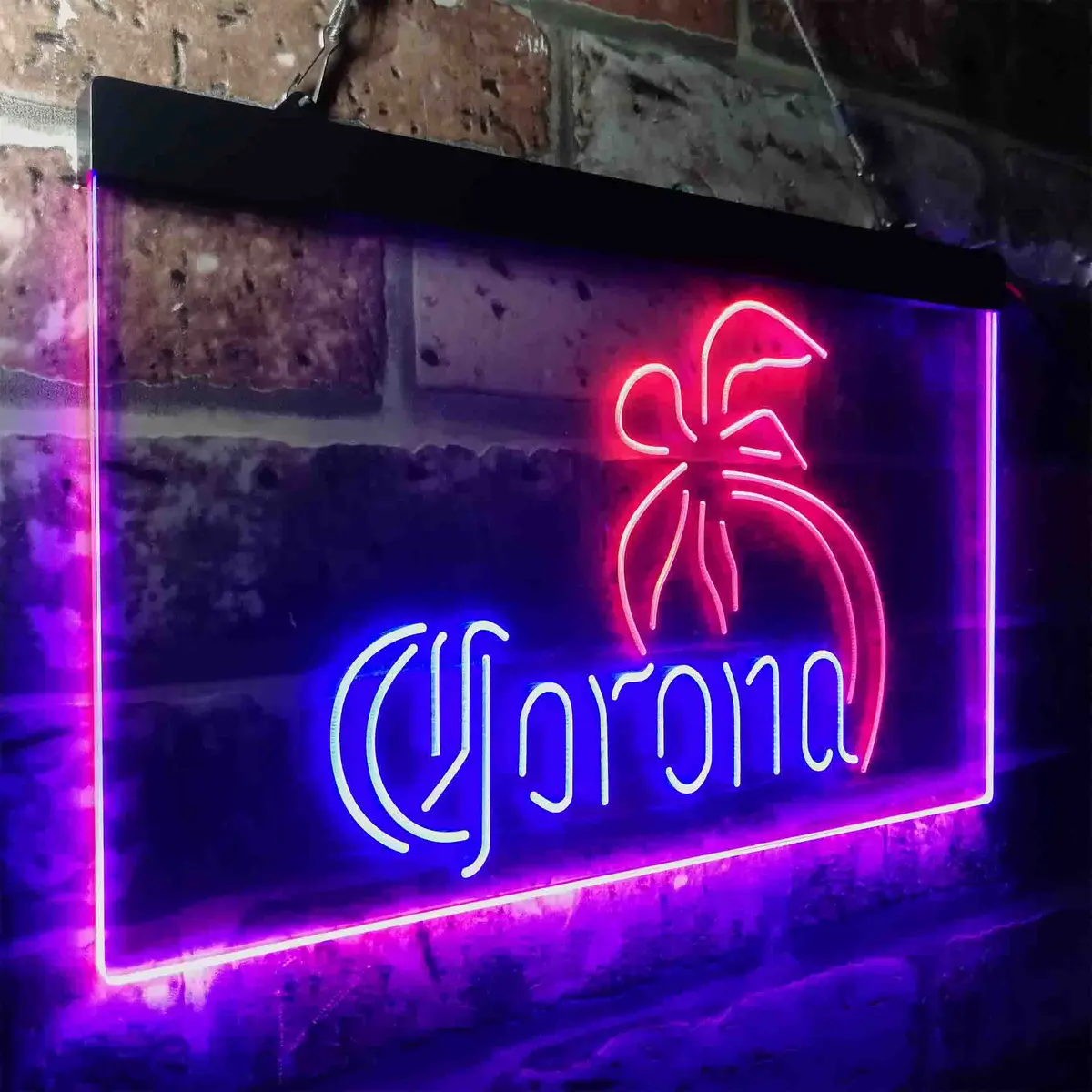 Corona Palm Tree Island Simple Neon-Like Led Sign 20