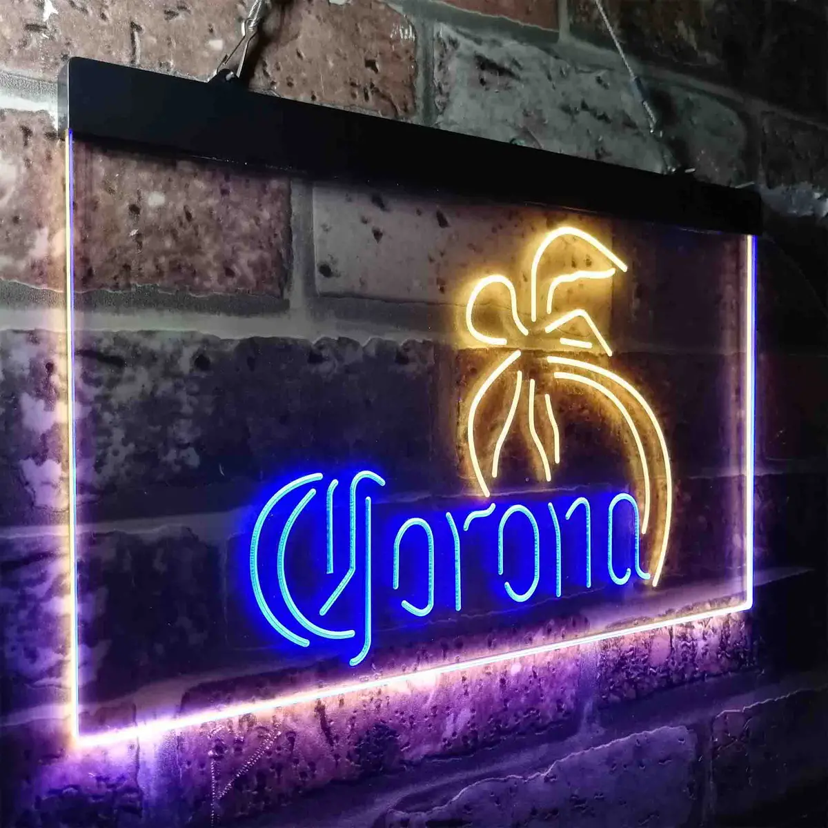 Corona Palm Tree Island Simple Neon-Like Led Sign 19
