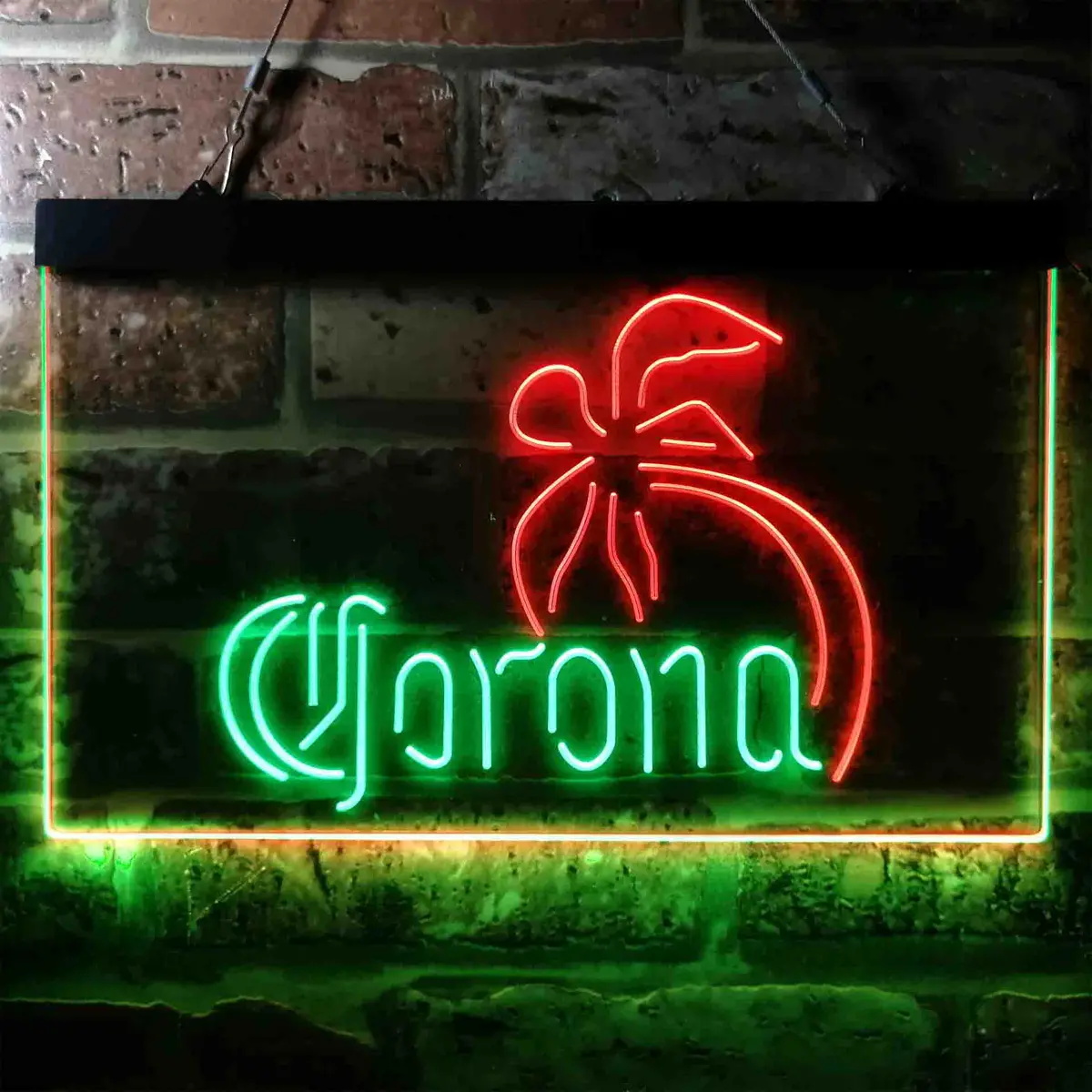Corona Palm Tree Island Simple Neon-Like Led Sign 10