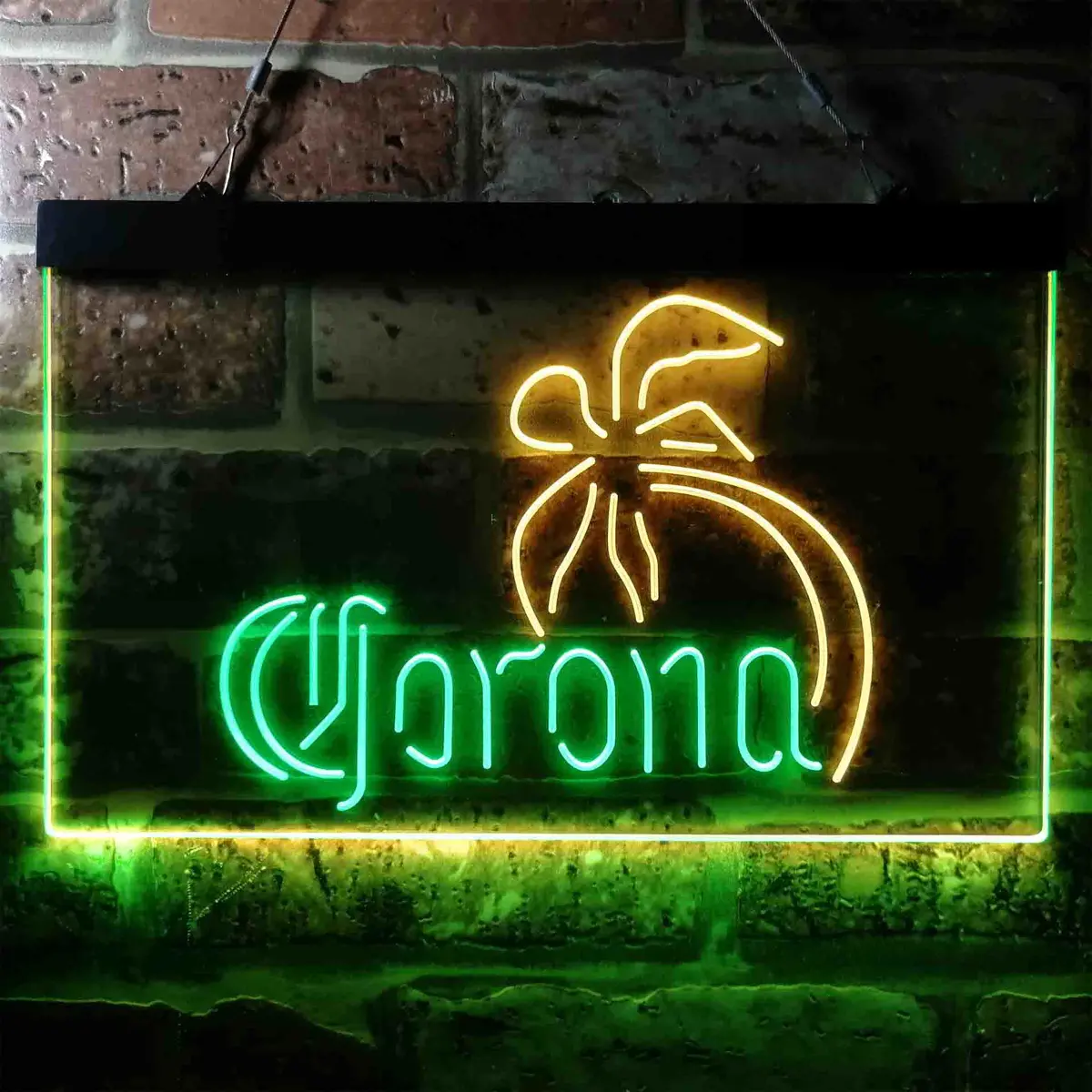 Corona Palm Tree Island Simple Neon-Like Led Sign 9