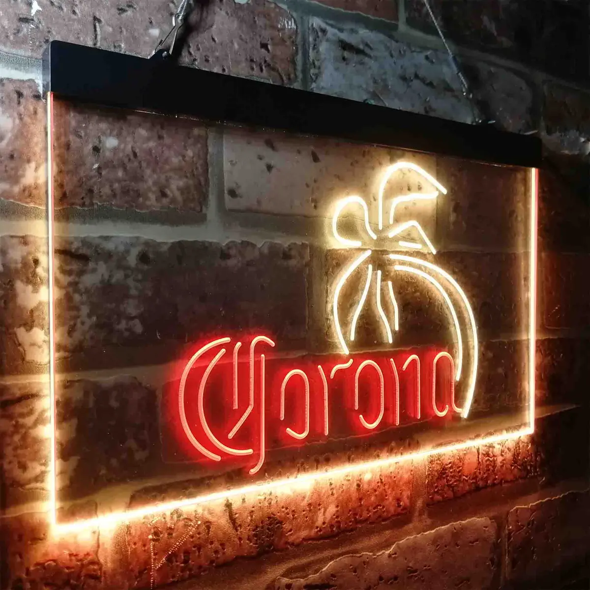 Corona Palm Tree Island Simple Neon-Like Led Sign 16