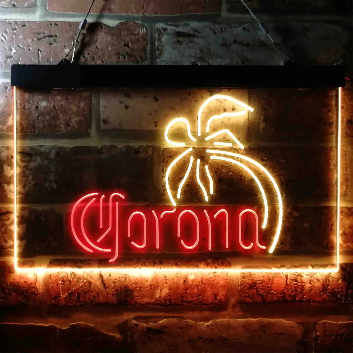 Corona Palm Tree Island Simple Neon-Like Led Sign 3