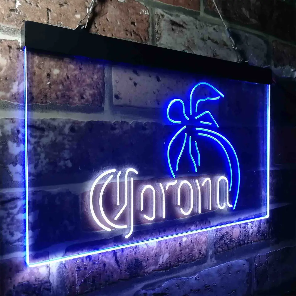 Corona Palm Tree Island Simple Neon-Like Led Sign 25