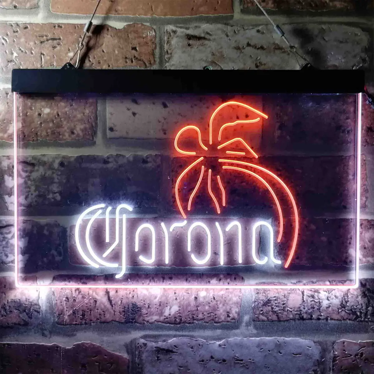 Corona Palm Tree Island Simple Neon-Like Led Sign 8