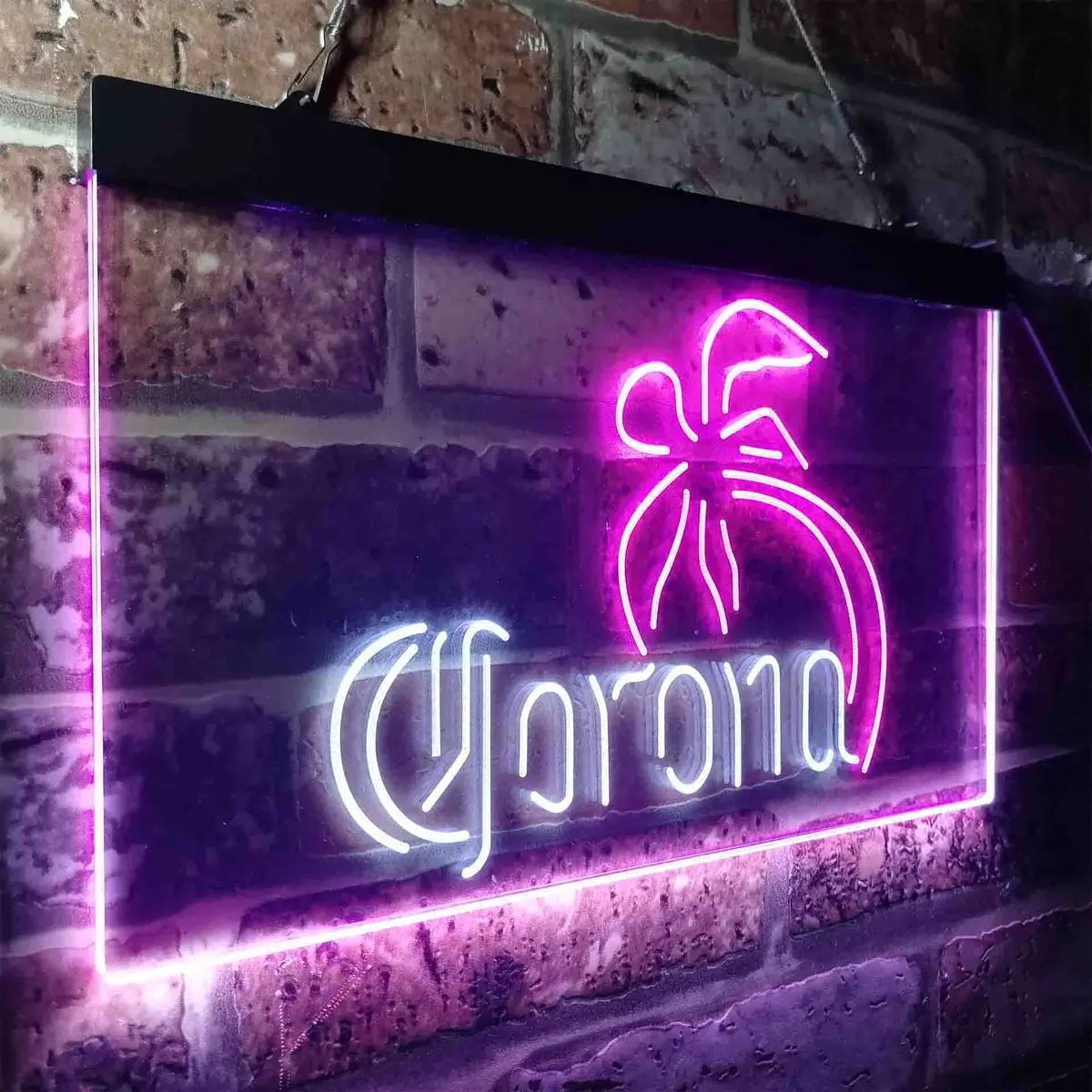Corona Palm Tree Island Simple Neon-Like Led Sign 14