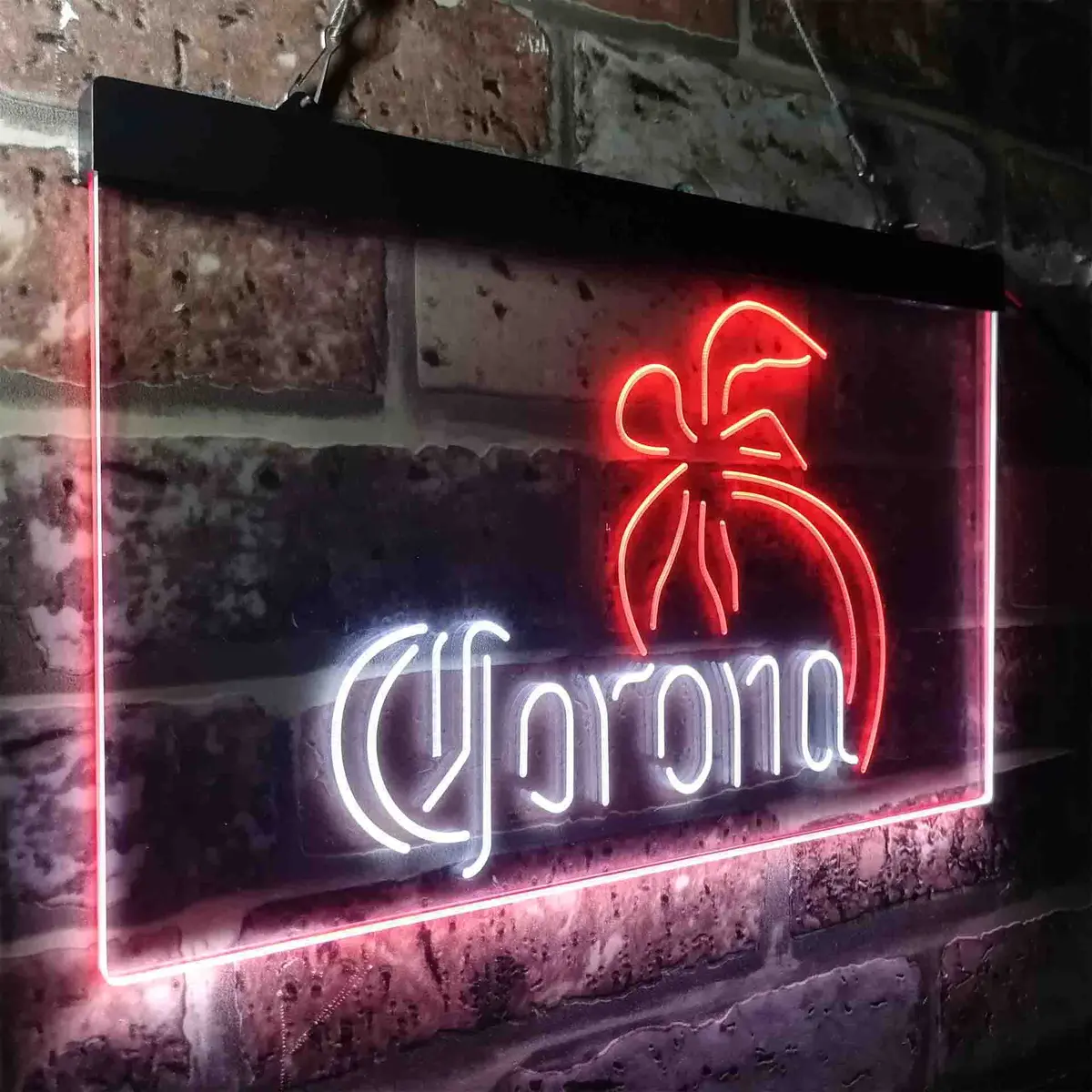 Corona Palm Tree Island Simple Neon-Like Led Sign 26