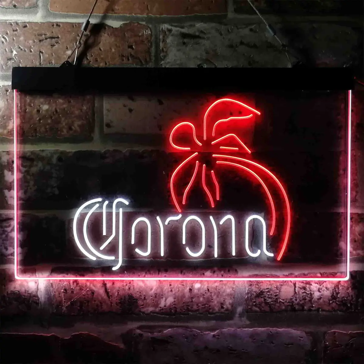 Corona Palm Tree Island Simple Neon-Like Led Sign 13