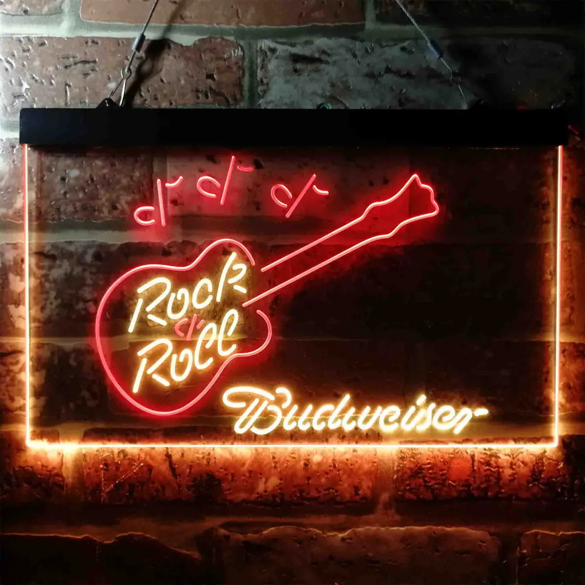 Budweiser Rock N Roll Live Music Neon-Like Led Sign 1