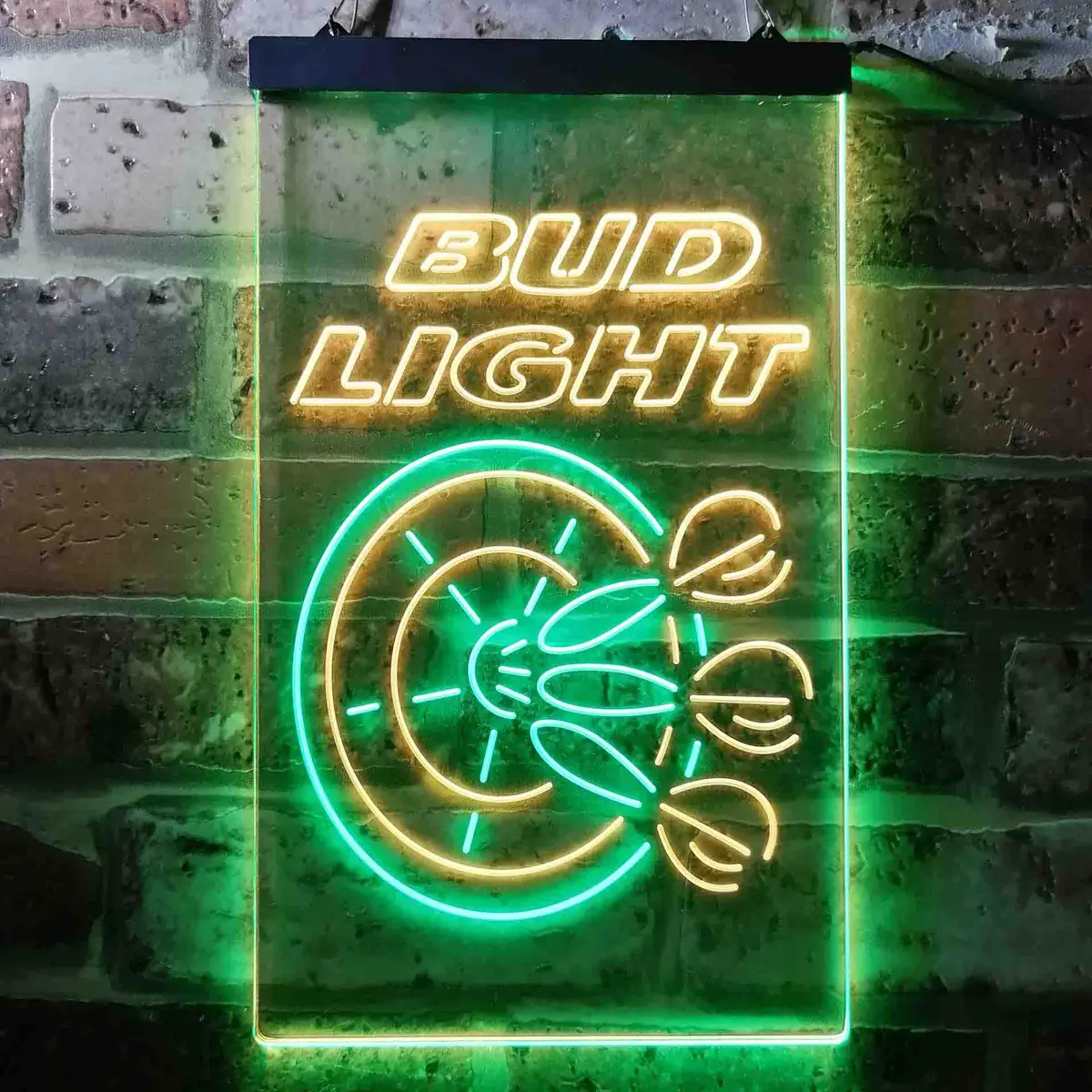 Bud Light Dart Bar Beer Home Bar Neon Light Led Sign 8