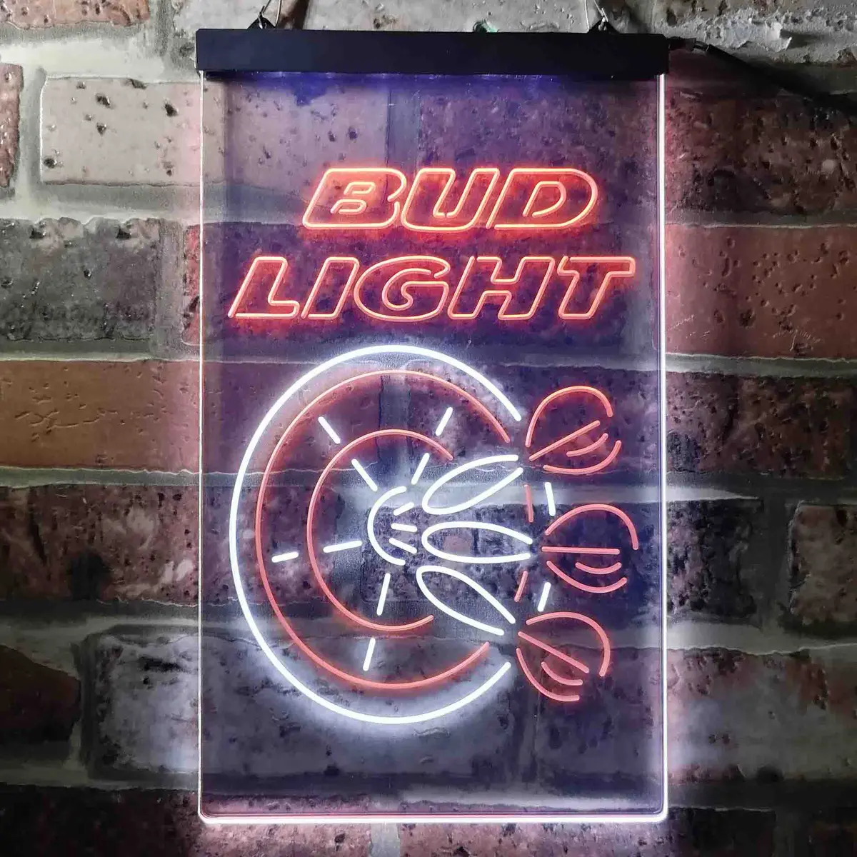Bud Light Dart Bar Beer Home Bar Neon Light Led Sign 5