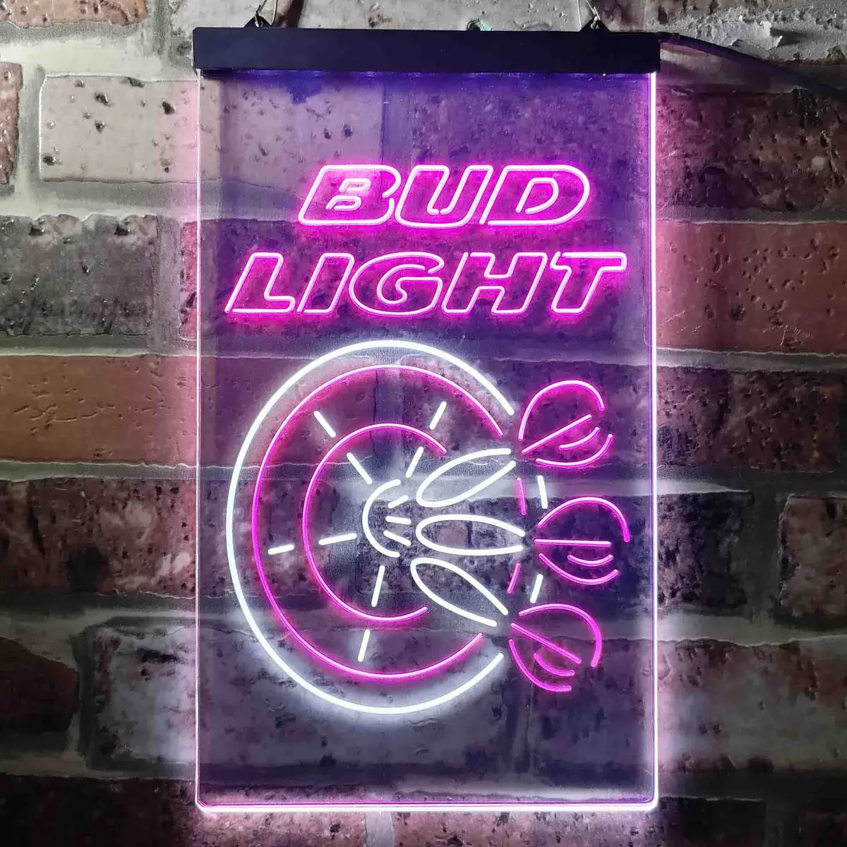 Bud Light Dart Bar Beer Home Bar Neon Light Led Sign 6
