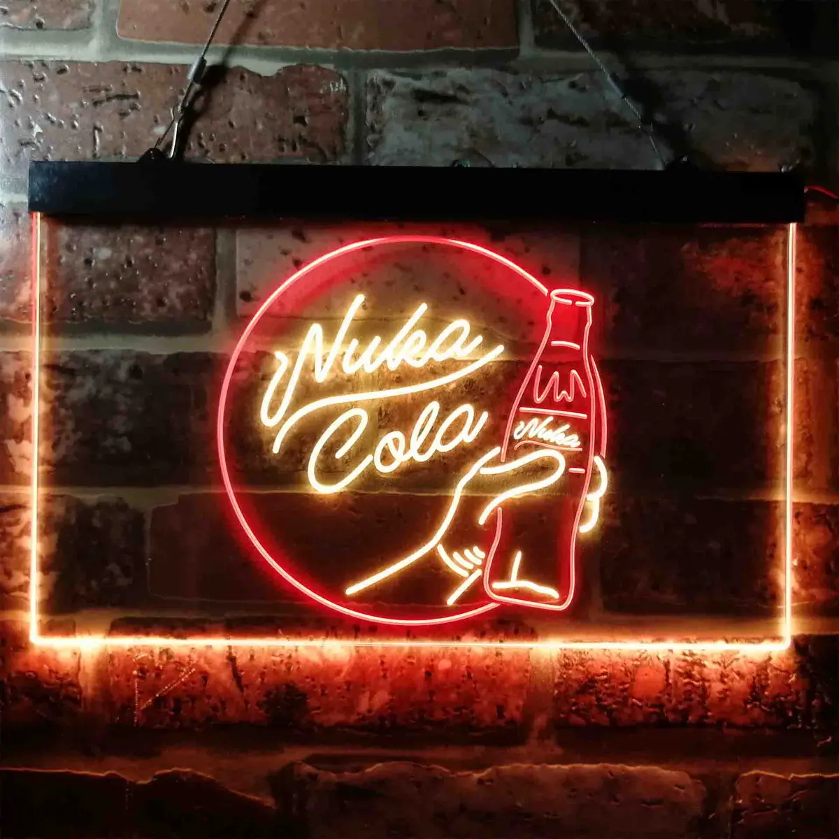 Fallout Nuka-Cola Dual-Color LED Neon Wall Sign for Gaming Rooms & Kids' Spaces - Image 13