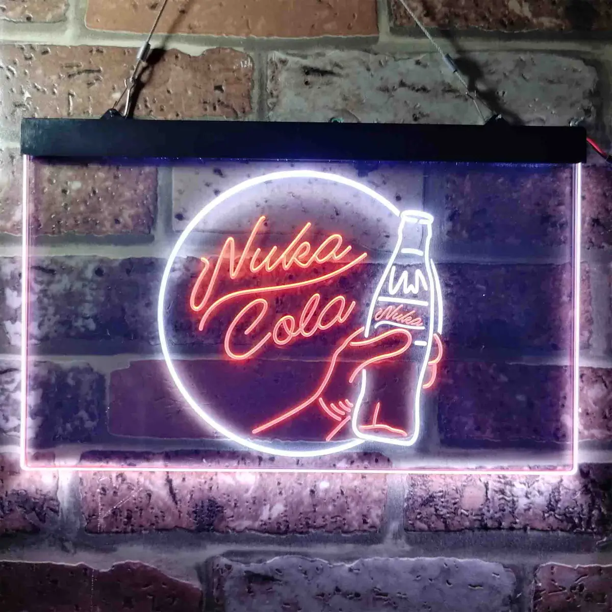 Fallout Nuka-Cola Dual-Color LED Neon Wall Sign for Gaming Rooms & Kids' Spaces - Image 10